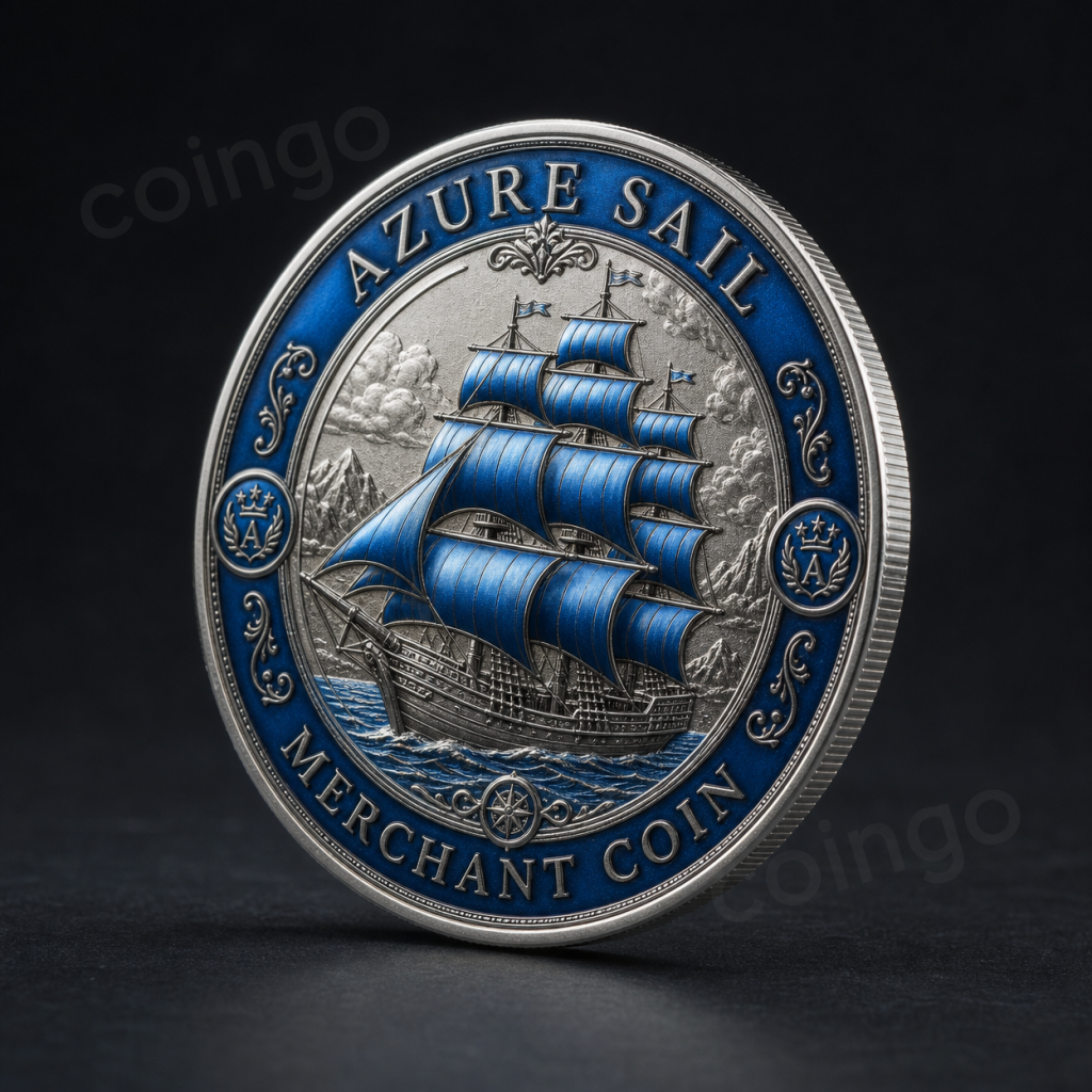 Azure Sail Merchant Coin