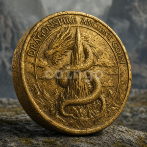 Dragonspire Ancient Coin