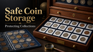 how to store antique coins