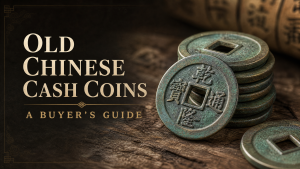 old Chinese cash coins