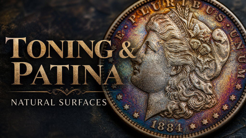 coin toning and patina