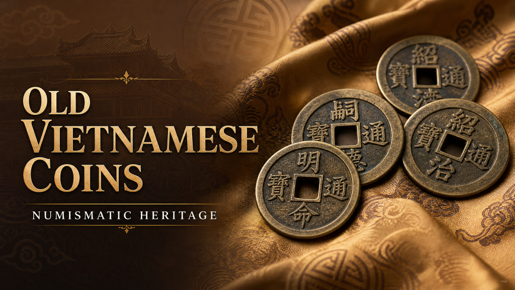 old Vietnamese coins